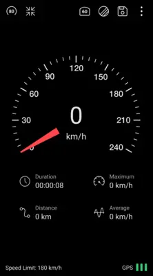 Speedometer android App screenshot 1